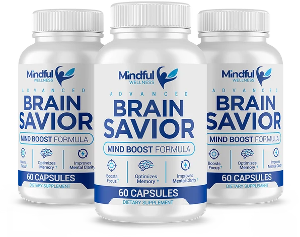 Brain Savior complete brain health three bottles